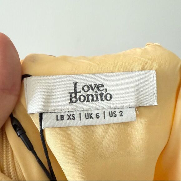 NWT Love, Bonito Maryn Padded Bustier Flare Maxi Dress 2‎ - Picture 5 of 8